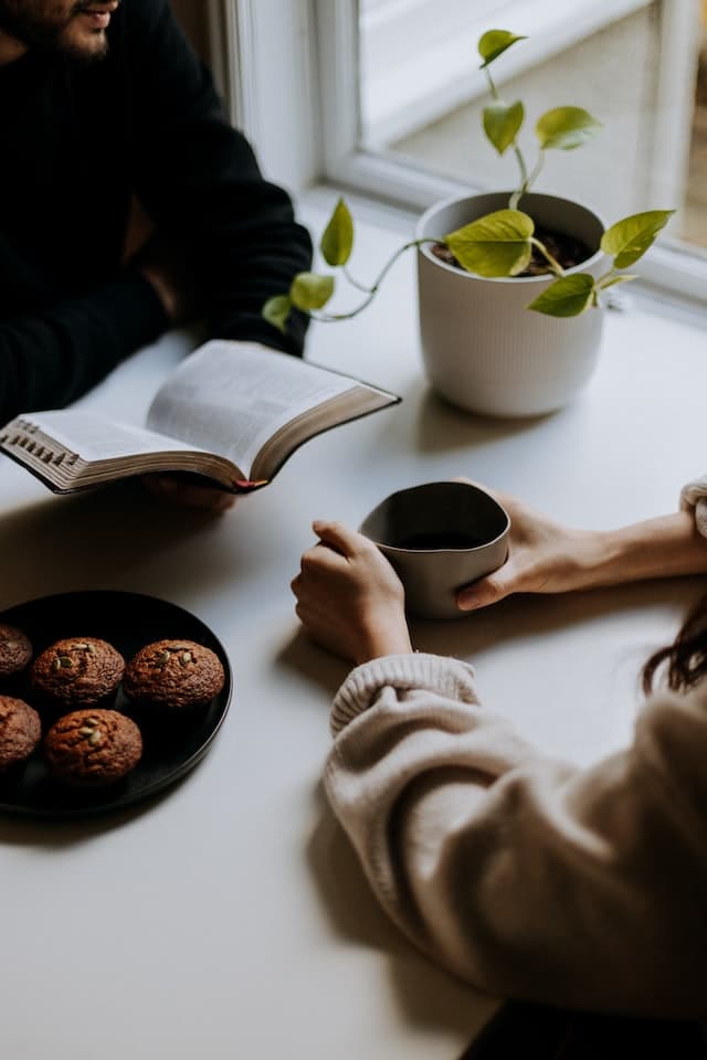 People meeting over coffee